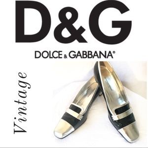 Dolce & Gabbana Vintage Woman’s Heel Black Sz 40